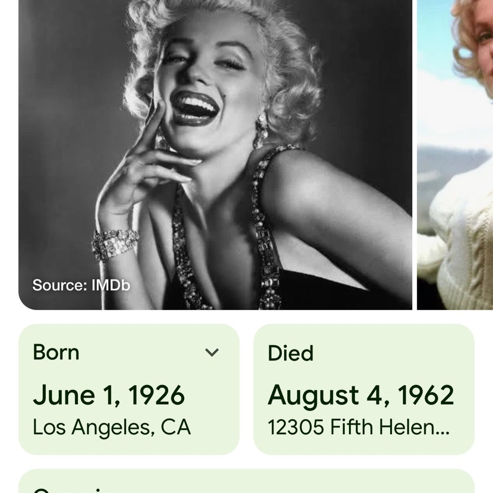# 0633**Marilyn Monroe Glamorous Platinum Wig - Picture 6 of 17